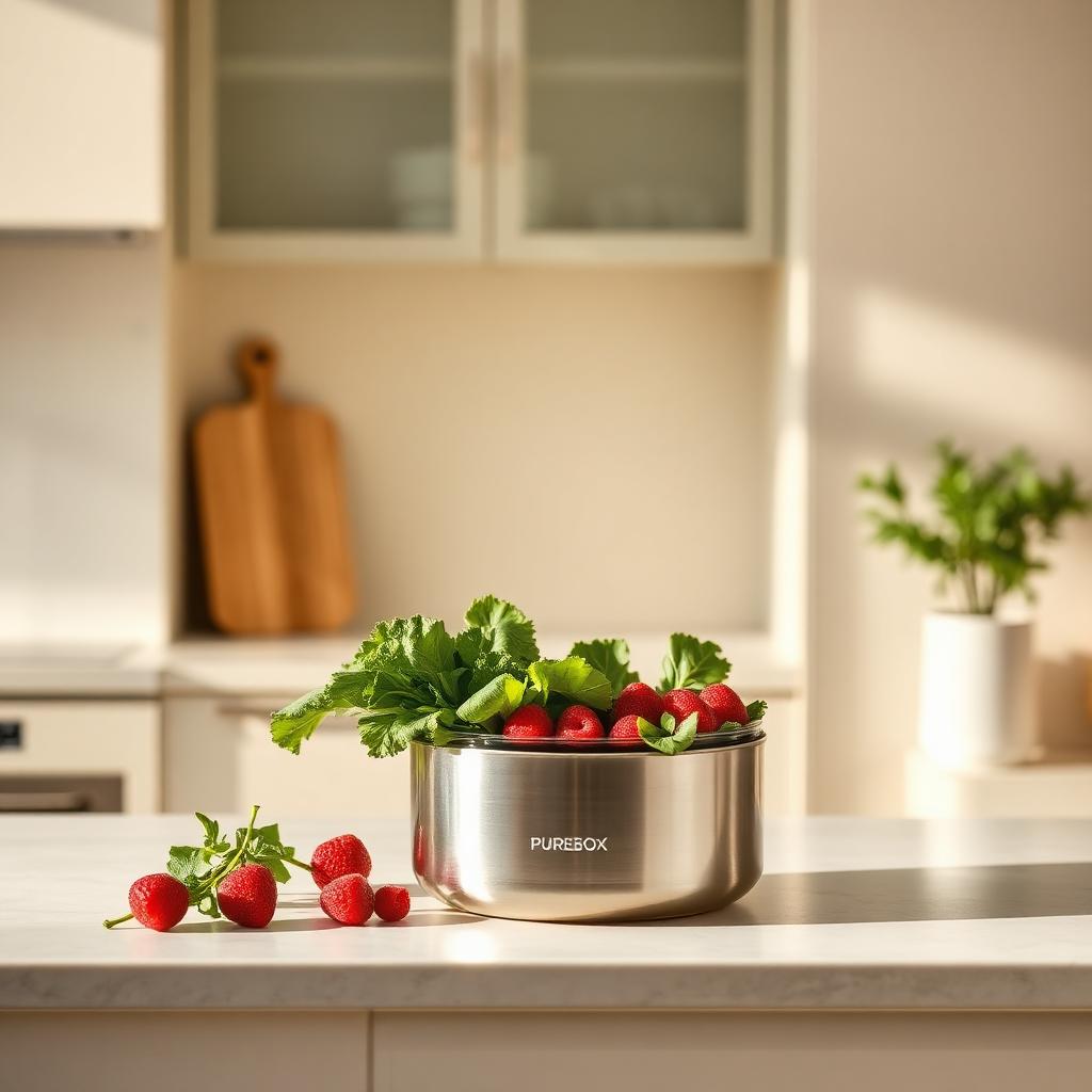 Steel SealPod stainless steel vacuum container